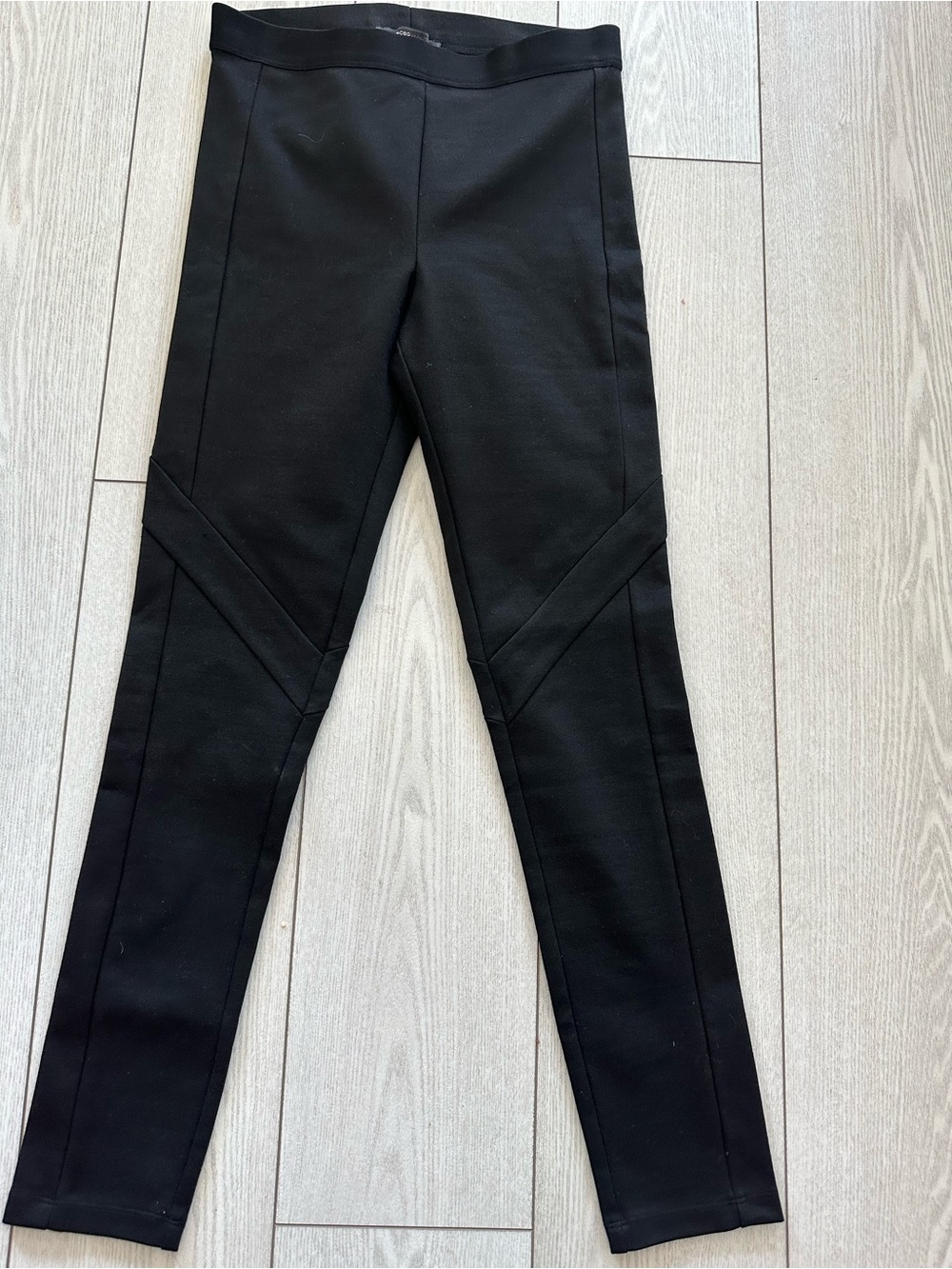BCBGMaxAzria Black Ponte Leggings Medium